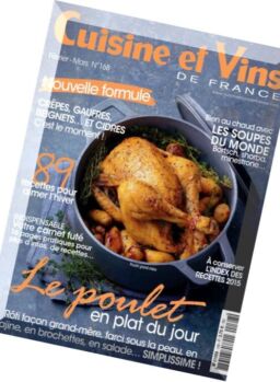 Cuisine et Vins de France – Fevrier-Mars 2016