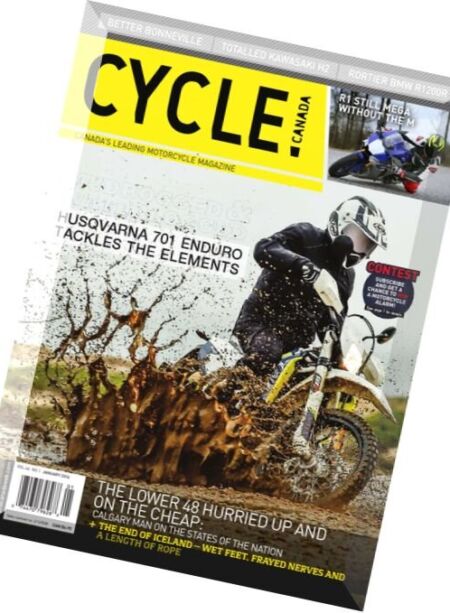 Cycle Canada – January 2016 Cover