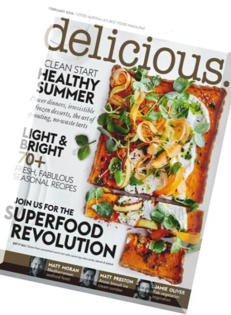 delicious Australia – February 2016 Cover