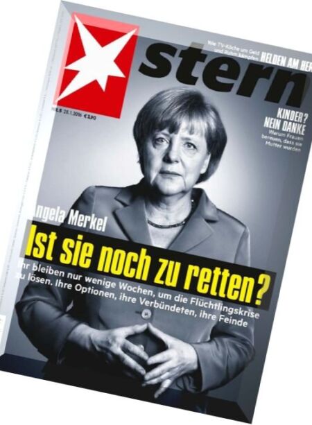 Der Stern – N 05, 28 Januar 2016 Cover