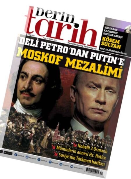 Derin Tarih – Ocak 2016 Cover