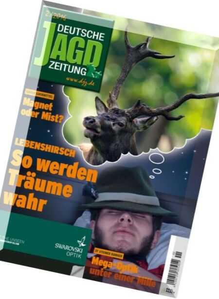 Deutsche Jagdzeitung – Februar 2016 Cover