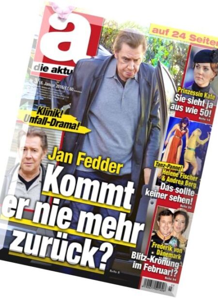 Die Aktuelle – 16 Januar 2016 Cover