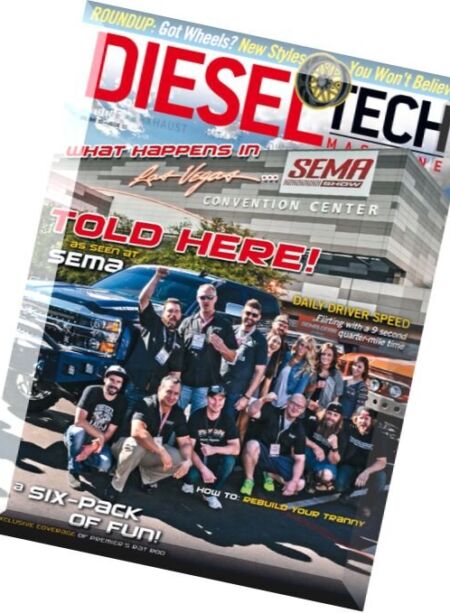 Diesel Tech Magazine – Winter 2016 Cover