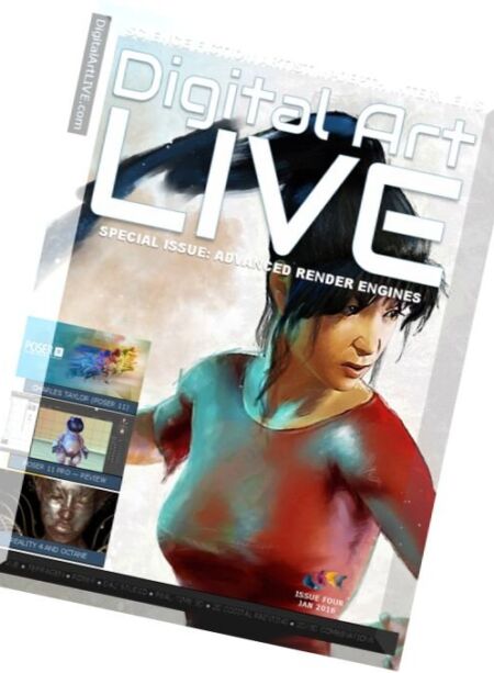 Digital Art Live – January 2016 Cover