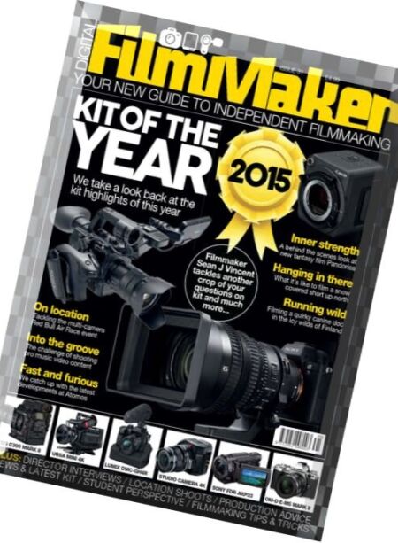 Digital FilmMaker – Issue 31, 2016 Cover