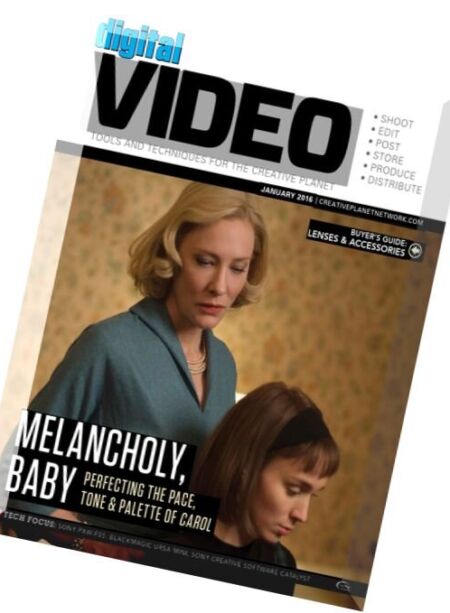 Digital Video – January 2016 Cover