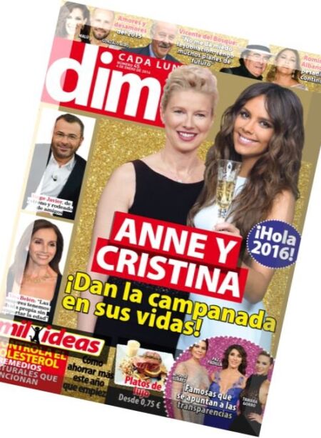 Dime – 4 Enero 2016 Cover