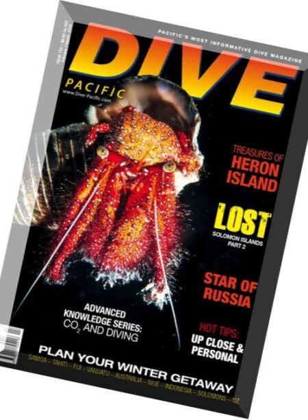 Dive Pacific – February – March 2016 Cover