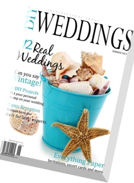 DIY Weddings Magazine – Summer 2011 Cover