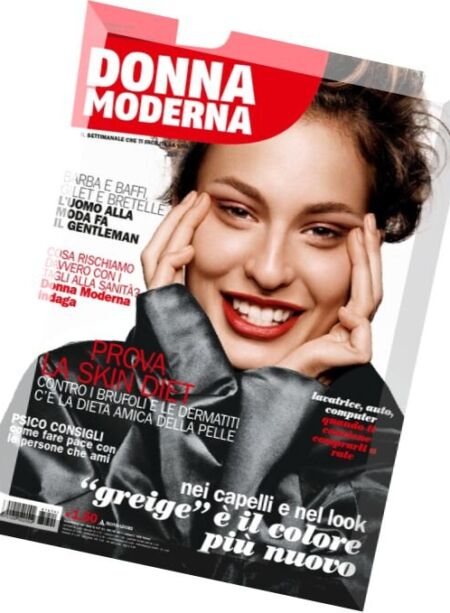 Donna Moderna – 19 Gennaio 2016 Cover
