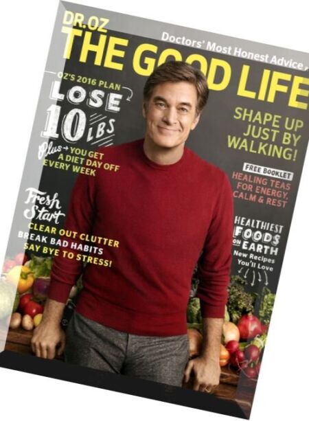 Dr. Oz Good Life – January-Februray 2016 Cover