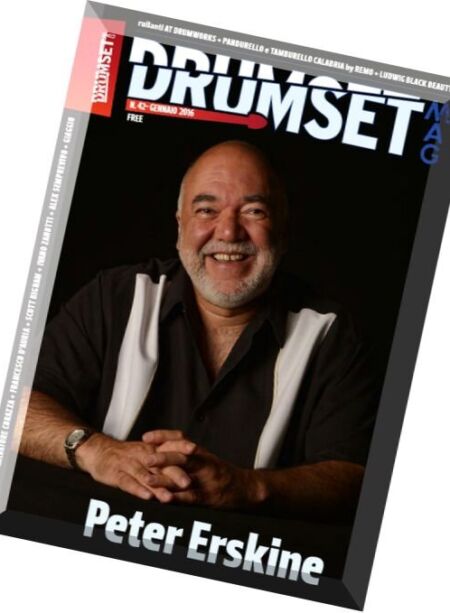 Drumset Mag – Gennaio 2016 Cover