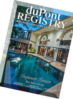 duPont REGISTRY Homes – March 2016