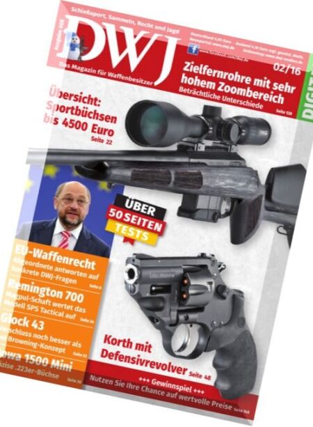 DWJ – Magazin Nr.2, 2016 Cover