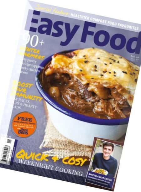 Easy Food – January 2016 Cover