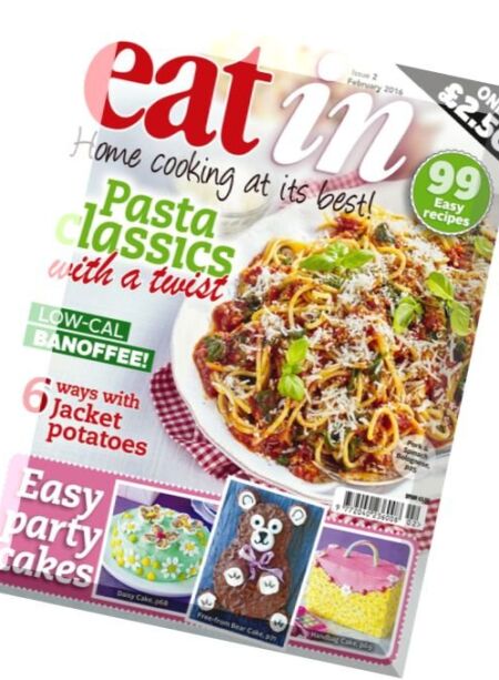 Eat In – February 2016 Cover