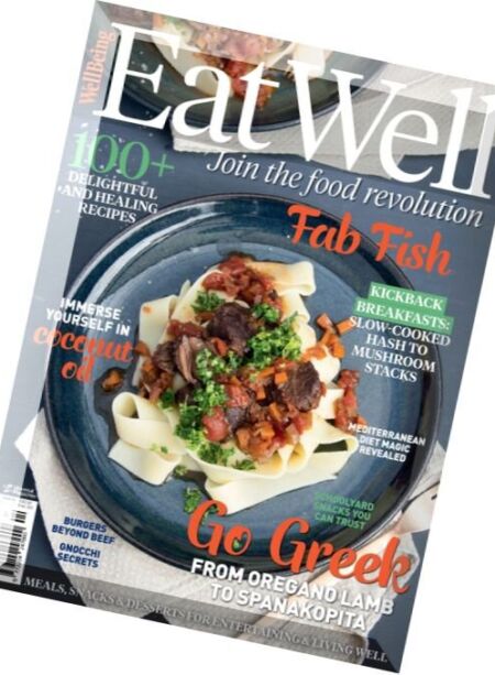 Eat Well – Issue 4, 2016 Cover