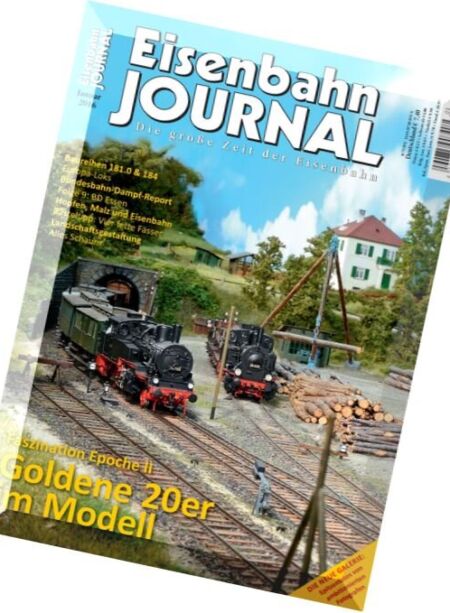 Eisenbahn Journal – Januar 2016 Cover