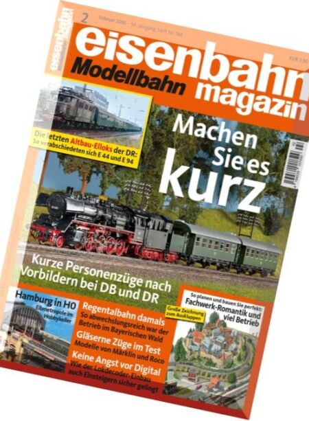 Eisenbahn Magazin – Februar 2016 Cover