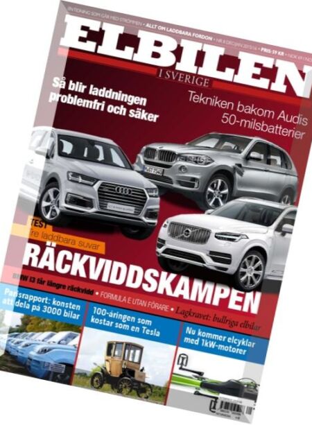 Elbilen – December 2015 – Januari 2016 Cover