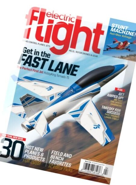 Electric Flight – March 2016 Cover