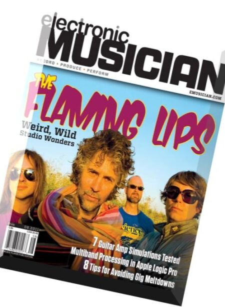 Electronic Musician – August 2011 Cover
