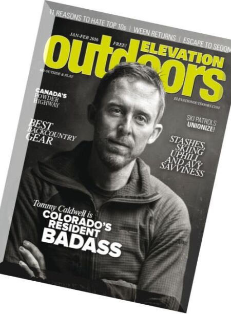 Elevation Outdoors – January-February 2016 Cover