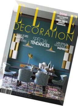 ELLE Decoration France – Fevrier-Mars 2016