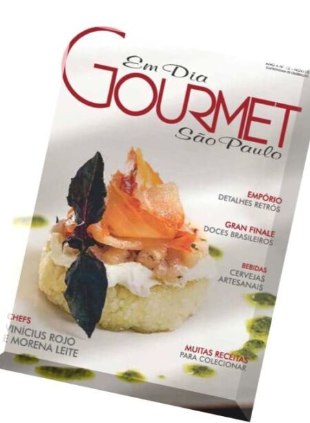 Em Dia Gourmet – Novembro 2015 Cover