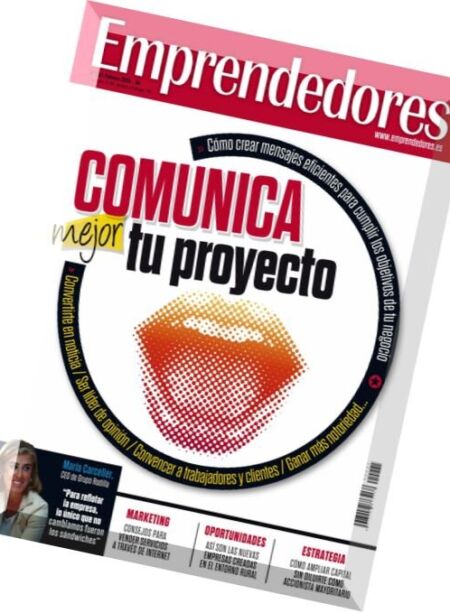 Emprendedores – Febrero 2016 Cover