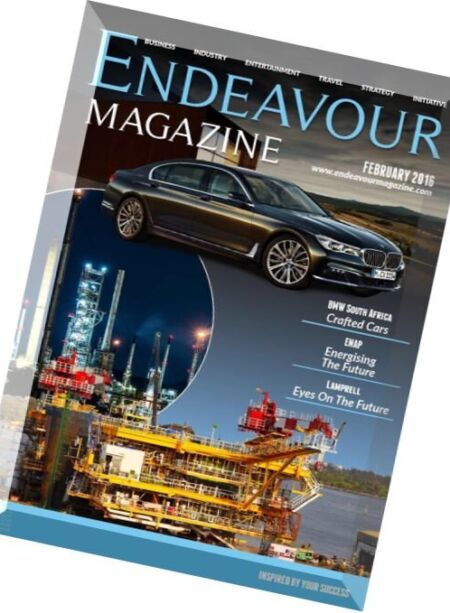 Endeavour Magazine – February 2016 Cover