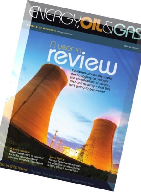 Energy Oil and Gas – February 2016 Cover
