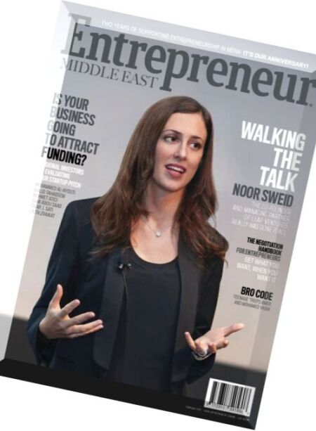 Entrepreneur Middle East – February 2016 Cover