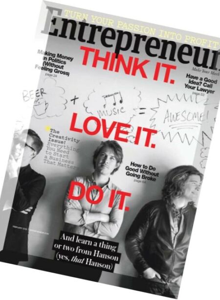 Entrepreneur USA – February 2016 Cover