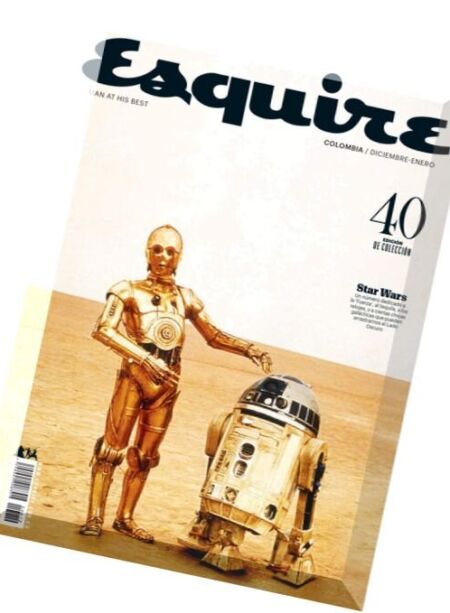 Esquire Colombia – Diciembre-Enero 2016 Cover