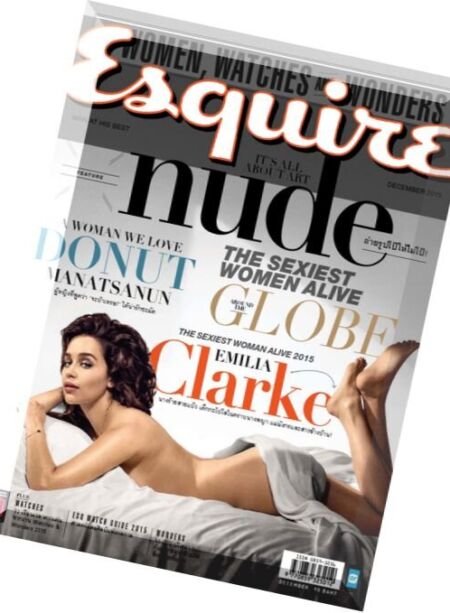 Esquire Thailand – December 2015 Cover