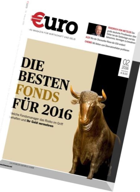 Euro – Wirtschaftsmagazin Februar 02, 2016 Cover