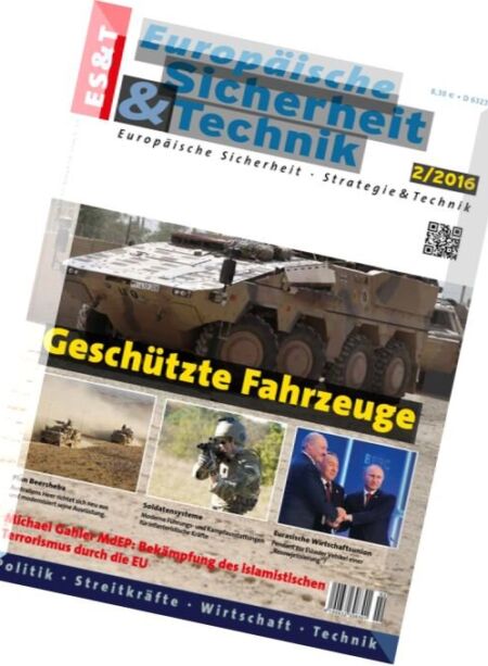 Europaische Sicherheit & Technik – Februar 2016 Cover