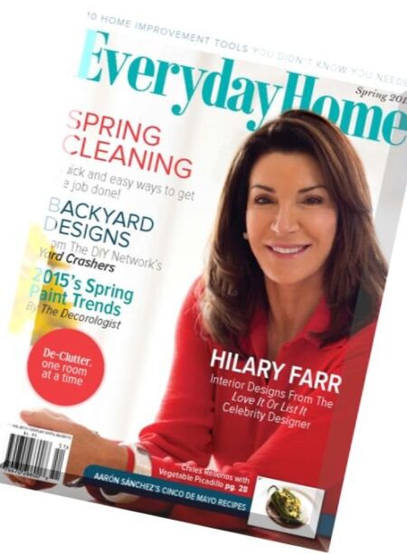 Everyday Home Magazine – Spring 2015 Cover