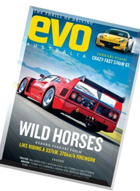 evo Australia – January 2016 Cover