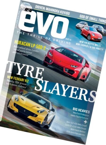 evo India – February 2016 Cover