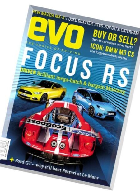 evo UK – March 2016 Cover