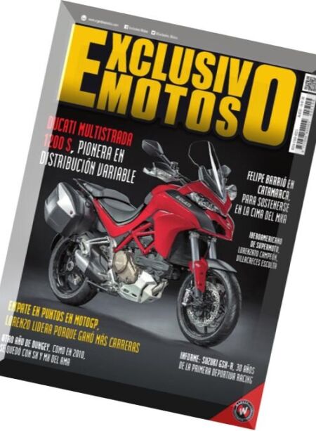 Exclusivo Motos – Septiembre 2015 Cover