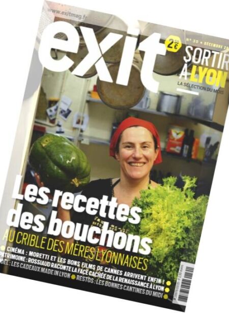 Exit Mag – Decembre 2015 Cover