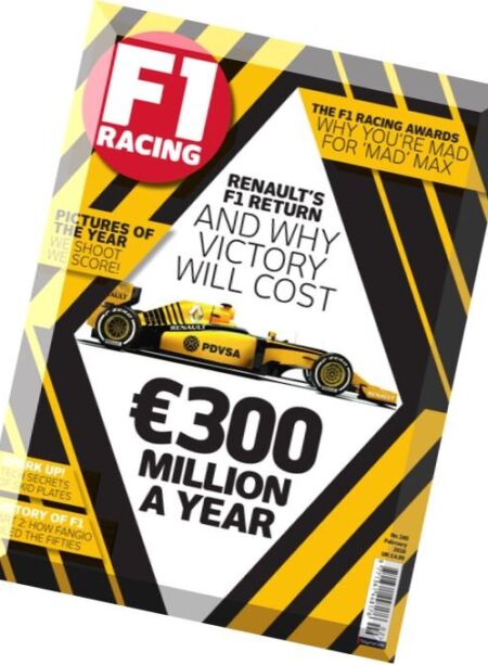 F1 Racing UK – February 2016 Cover