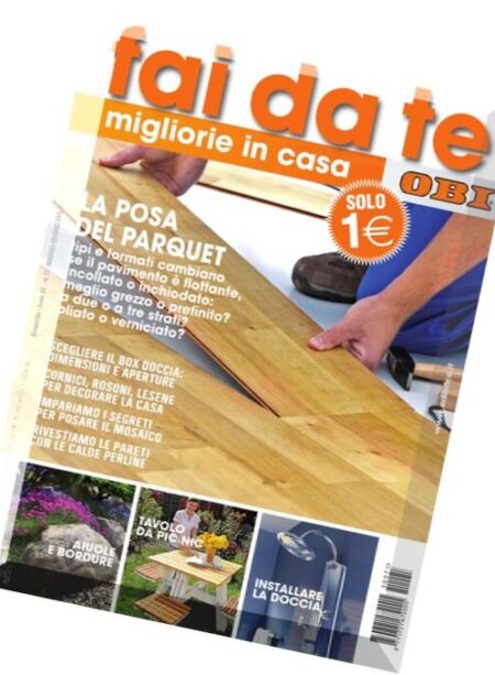Fai da te OBI – Maggio-Giugno 2015 Cover
