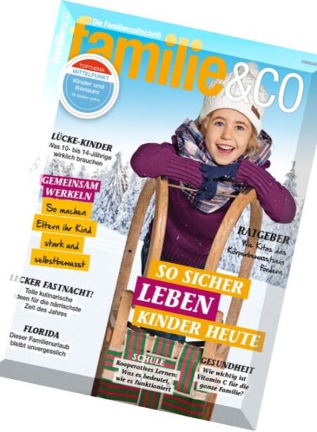 Familie & Co – Februar 2016 Cover