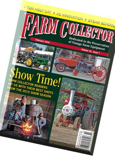 Farm Collector – February 2016 Cover