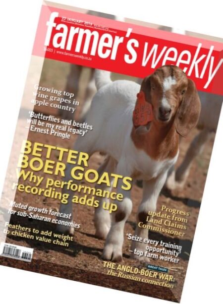 Farmer’s Weekly – 22 January 2016 Cover